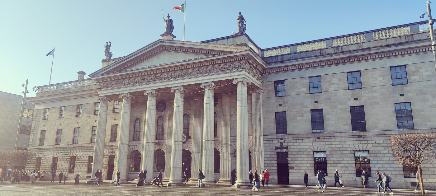 Dublin Castle courtyard building